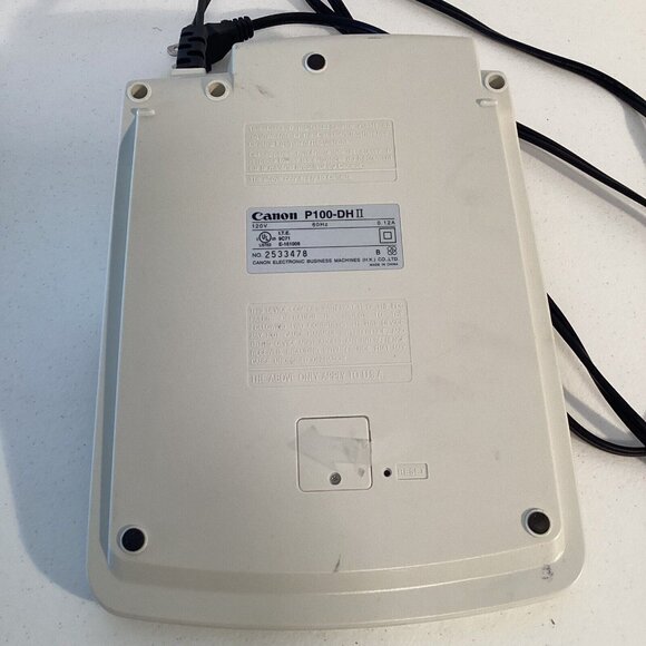 Canon P23-DH II 12 Digit Electric Accounting Calculator with Large Keys - Picture 3 of 3